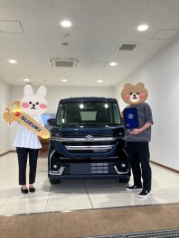 スペーシアカスタムご納車いたしました！